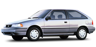 Hyundai Excel Hatch 1990 - 1994 (X2)