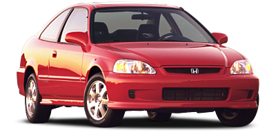 Honda Civic Coupe 1996 - 2000 (EJ, EM)