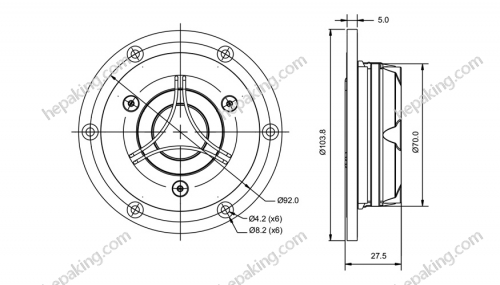 SATORI TW29TXN-B - SB acoustics