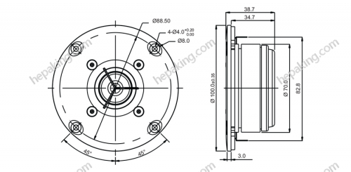 SB26CDC-C000-4 - SB acoustics