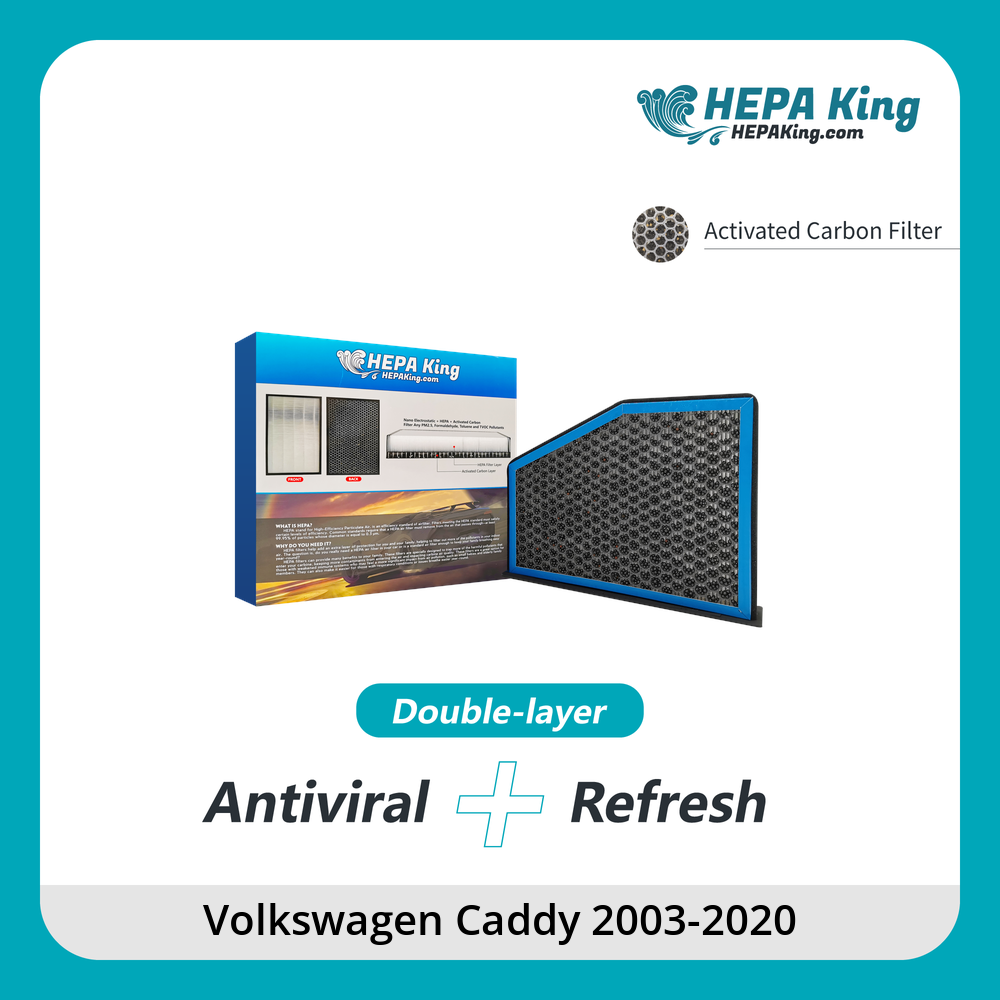 Volkswagen Caddy 2003-2020 HEPA + Nanocrystalline Cabin ac filter ...